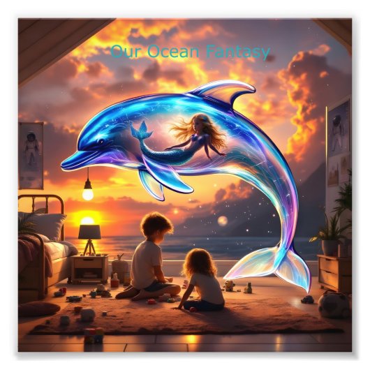 Our Ocean Fantasy - Photo Print Foto Afdruk (Voorkant)