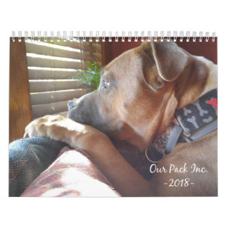 Our Pack Inc. 2018 Calendar Kalender