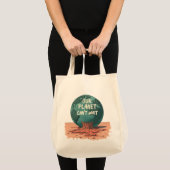 Our Planet Can’t Wait – Climate Action Tote Bag (Voorkant (product))