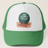 Our Planet Can’t Wait – Climate Action Trucker Pet (Voorkant)
