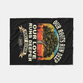 Our Roots Run Deep Family Reunion 2025 Gift  Fleece Deken (Voorkant (Horizontaal))