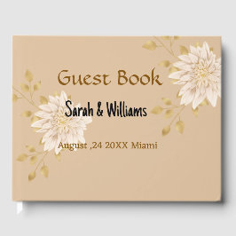 Our Rose Gold Wedding guest book Gastenboek