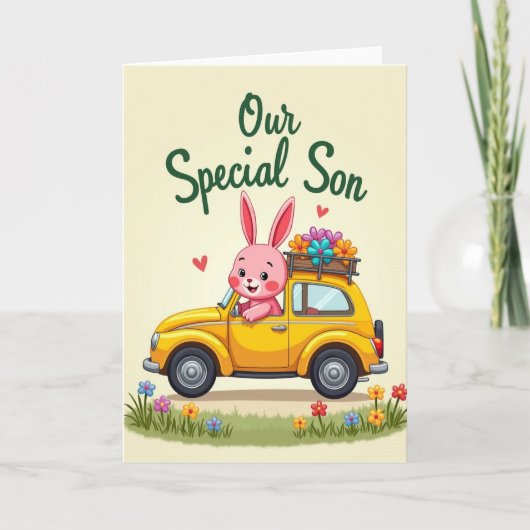 Our Special Son Greeting Card Kaart (Voorkant)
