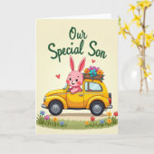 Our Special Son Greeting Card Kaart (Gele Bloem)