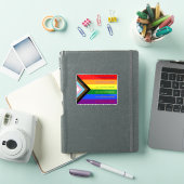 Our Stories Matter Gay Pride Intersection Rainbow Sticker (iPad Cover)