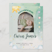 Our Sweet Baby Has Arrived Kaart (Voorkant / Achterkant)