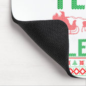 Our Team Sleighs Christmas Reindeers Santa's Muismat (Hoek)