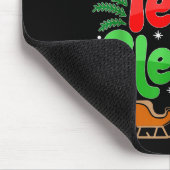 Our Team Sleighs Christmas Reindeers Santa's Worke Muismat (Hoek)