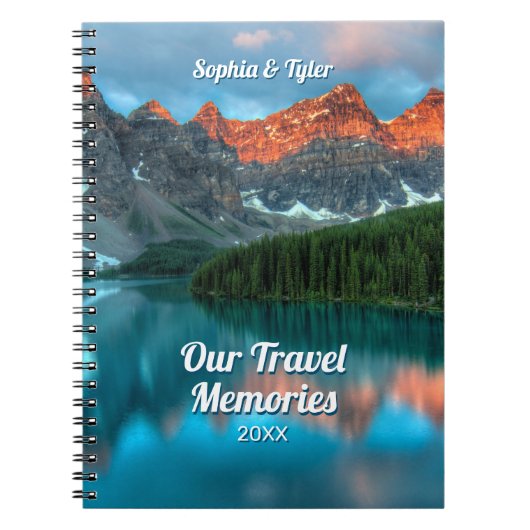 Our Travel Memories, DIY Names & Year Notitieboek (Voorkant)