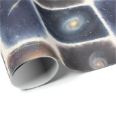 Our Watercolor Universe Wrapping Paper Cadeaupapier (Rol Hoek)