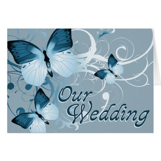 Our Wedding: Butterflies (Voorkant Horizontaal)