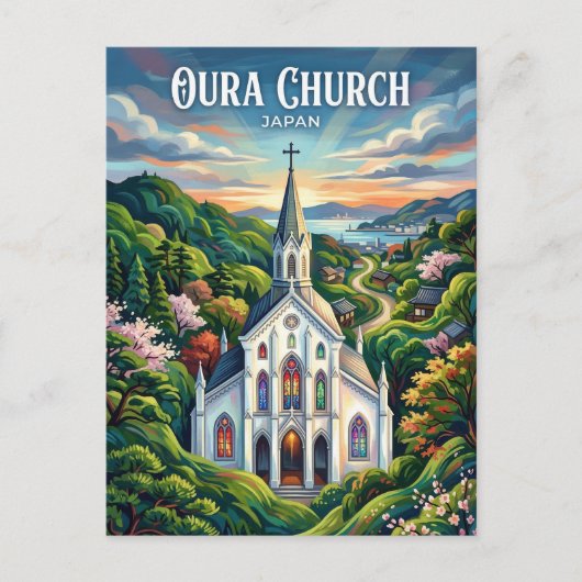 Oura Kerk Japan Briefkaart (Voorkant)