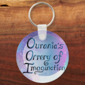 Ourania's Planetarium van de Verbeelding Sleutelhanger (Achterkant)