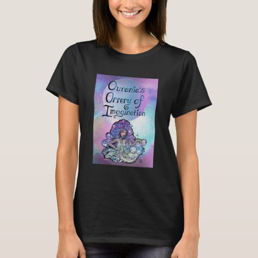 Ourania's Planetarium van de Verbeelding T-shirt (Voorkant)