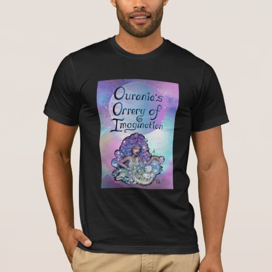 Ourania's Planetarium van de Verbeelding T-shirt (Voorkant)