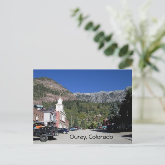 Ouray, Colorado Briefkaart (Staand voorkant)
