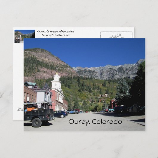 Ouray, Colorado Briefkaart (Voorkant / Achterkant)
