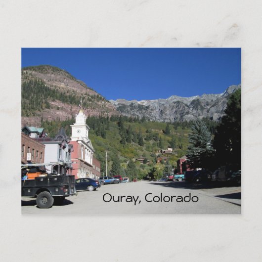 Ouray, Colorado Briefkaart (Voorkant)