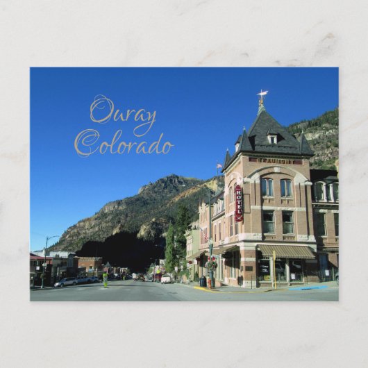 Ouray, Colorado Briefkaart (Voorkant)