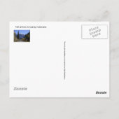 Ouray, Colorado Briefkaart (Achterkant)