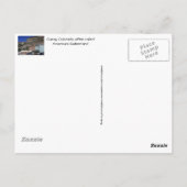 Ouray, Colorado Briefkaart (Achterkant)