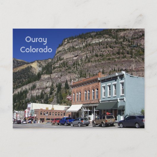 Ouray, Colorado Briefkaart (Voorkant)