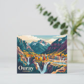 Ouray Colorado Briefkaart (Staand voorkant)