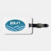 Ouray Colorado buitenshuis Bagagelabel (Achterkant horizontaal)