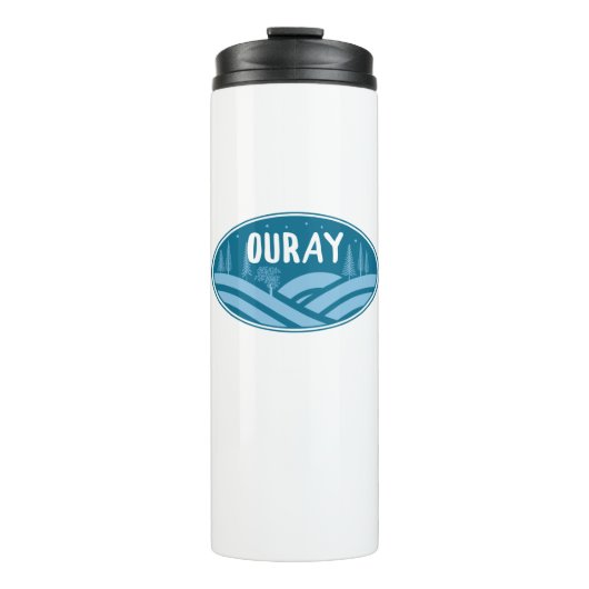 Ouray Colorado buitenshuis Thermosbeker (Voorkant)