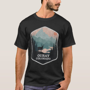 Ouray Colorado CO Mountains Outdoor Wandelen T-shirt