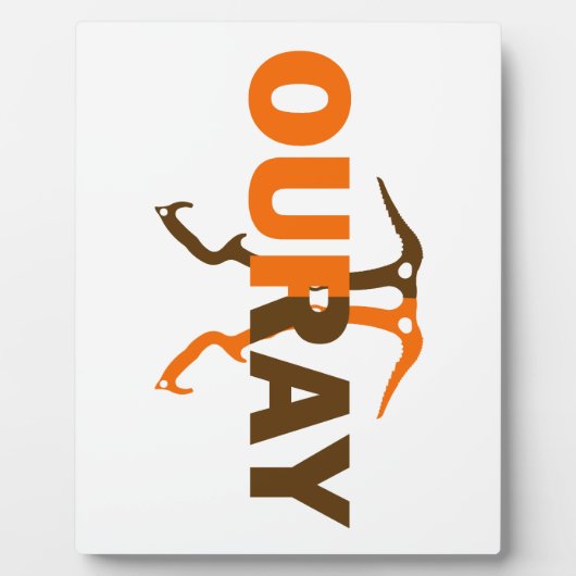 Ouray Colorado Fotoplaat (Voorkant)