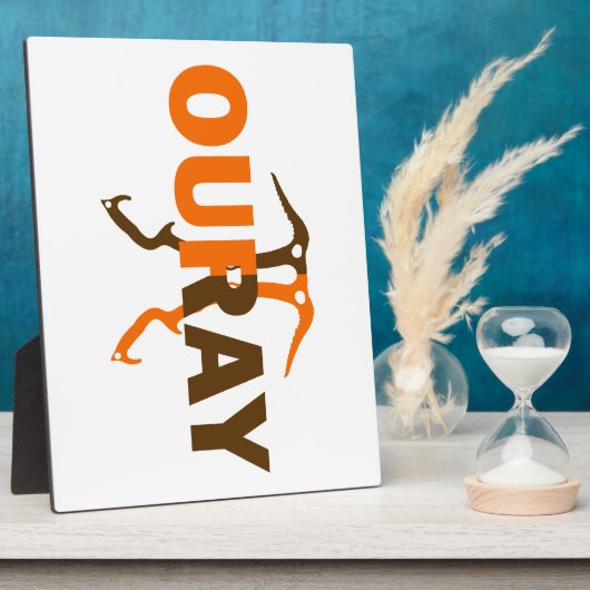 Ouray Colorado Fotoplaat (Zijkant)