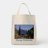 Ouray Colorado Grocery Canvas tas (Achterkant)