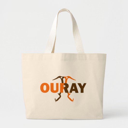 Ouray Colorado Grote Tote Bag (Voorkant)
