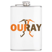 Ouray Colorado Heupfles (Voorkant)