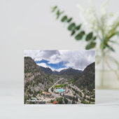 Ouray, Colorado Hot Springs Briefkaart (Staand voorkant)