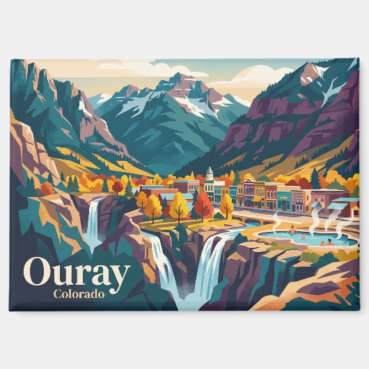 Ouray Colorado Magneet (Voorkant)