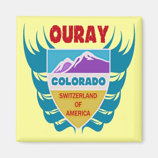 Ouray, Colorado Magneet (Voorkant)