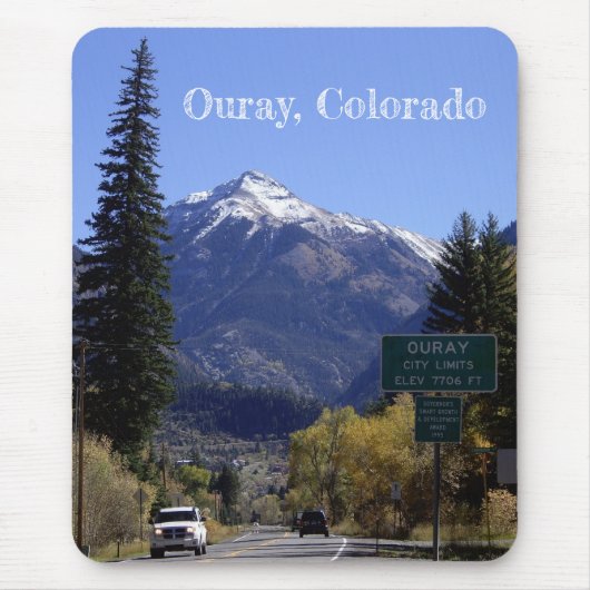Ouray Colorado Muismat (Voorkant)