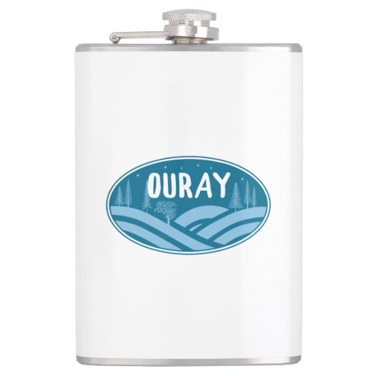 Ouray Colorado Outdoors Heupfles (Voorkant)