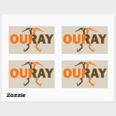 Ouray Colorado Rechthoekige Sticker (Vel)