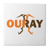 Ouray Colorado Tegeltje (Voorkant)