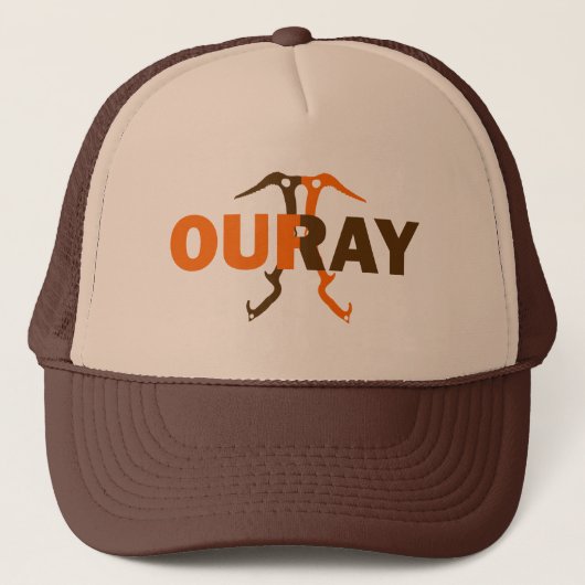 Ouray Colorado Trucker Pet (Voorkant)