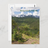 Ouray County, Colorado Briefkaart (Voorkant / Achterkant)