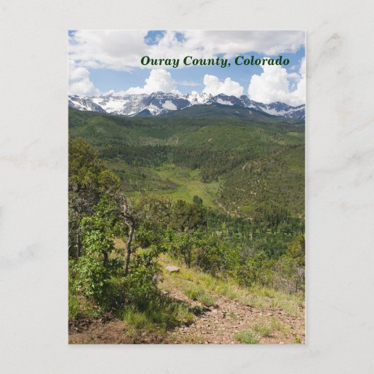 Ouray County, Colorado Briefkaart (Voorkant)