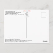 Ouray en Silverton Toll Road Briefkaart (Achterkant)