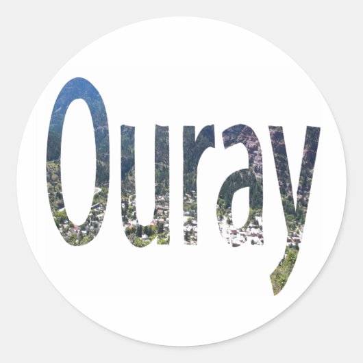 Ouray Sticker (Voorkant)