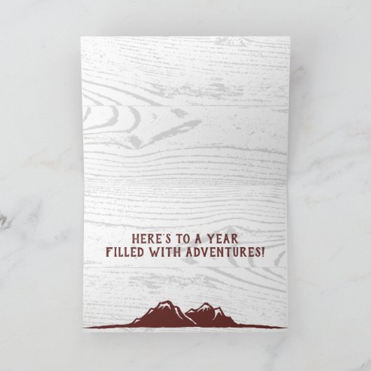 Ourdoorse stijl Geplakt Beer Kaart (Binnen)