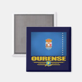 Ourense Magneet (Voorkant / Achterkant)