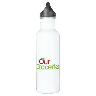 OurGroceries 24 oz Waterfles